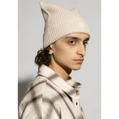 New Face Logo Square Beanie Dame Huer, Kasketter & Hatte|Huer & Kasketter