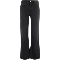 Discount Faded Black Straight Leg Jeans Dame Jeans