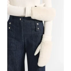 Fake Fur Ski Gloves Dame Handsker|Handsker