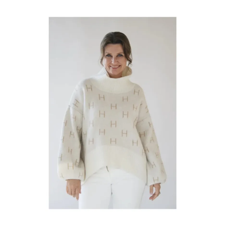 Outlet Fam Sweater Short Dame Striktrøjer & Sweatere