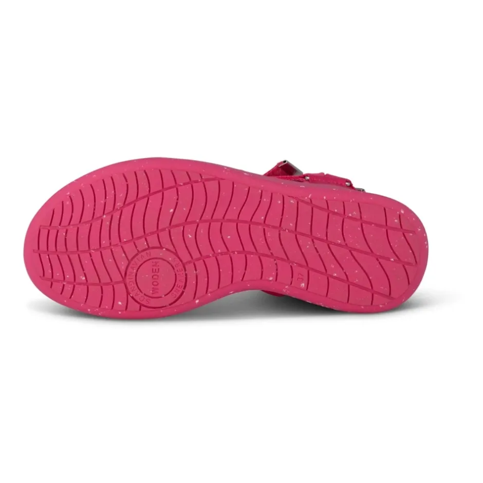 Outlet Farverig Line Frugt Sandal Dame Sandaler