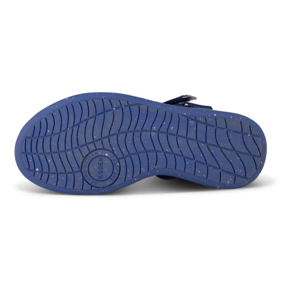 Clearance Farverig Line Fruit Sandal bær Dame Sandaler