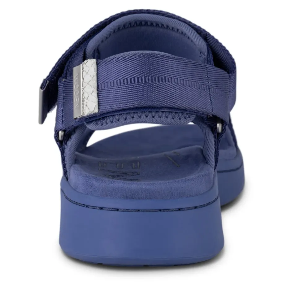 Clearance Farverig Line Fruit Sandal bær Dame Sandaler