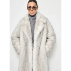 Outlet Faux Fur Coat Natalie - Dame Frakker