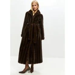 New Faux Fur Shearling Jackets Dame Jakker