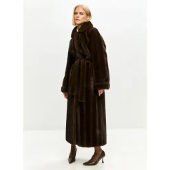 New Faux Fur Shearling Jackets Dame Jakker