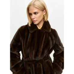 New Faux Fur Shearling Jackets Dame Jakker