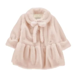 New Faux-fur Peplum Frakke Børn Jakker