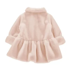New Faux-fur Peplum Frakke Børn Jakker