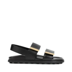 Discount Flad Dobbelt Rem Sandal Dame Sandaler