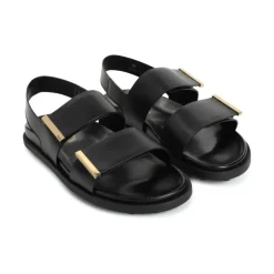 Discount Flad Dobbelt Rem Sandal Dame Sandaler