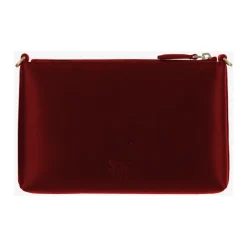 Online Flad læder clutch med Love Birds-logo Dame Clutch