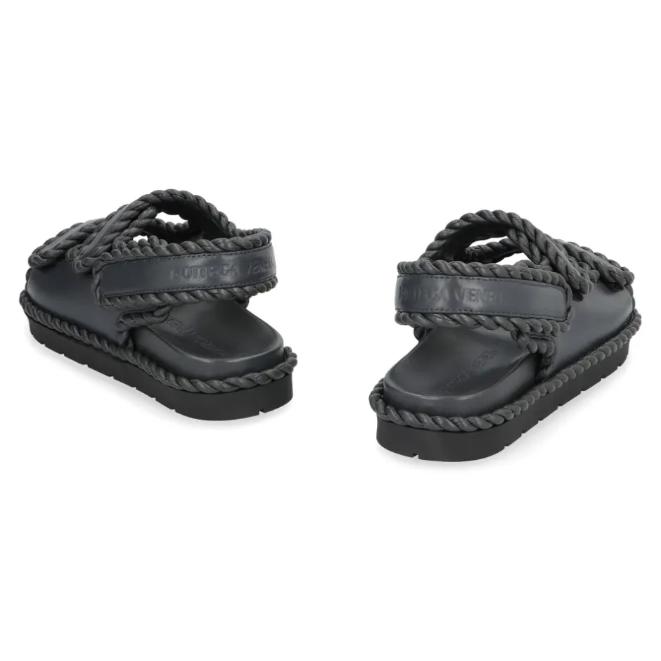 Sale Flade sandaler med Torchon dekoration Dame Sandaler