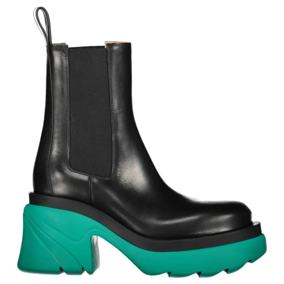 Hot Flash ankelstøvler med chunky sål Dame Chelsea Boots
