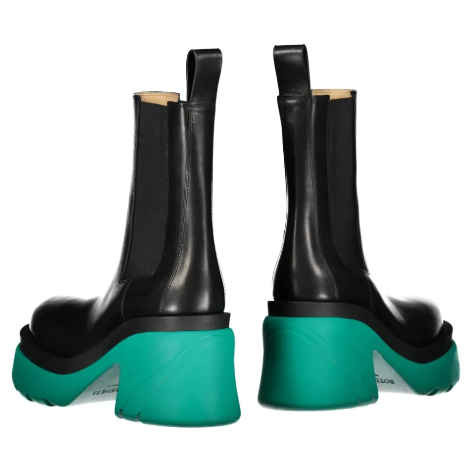 Hot Flash ankelstøvler med chunky sål Dame Chelsea Boots