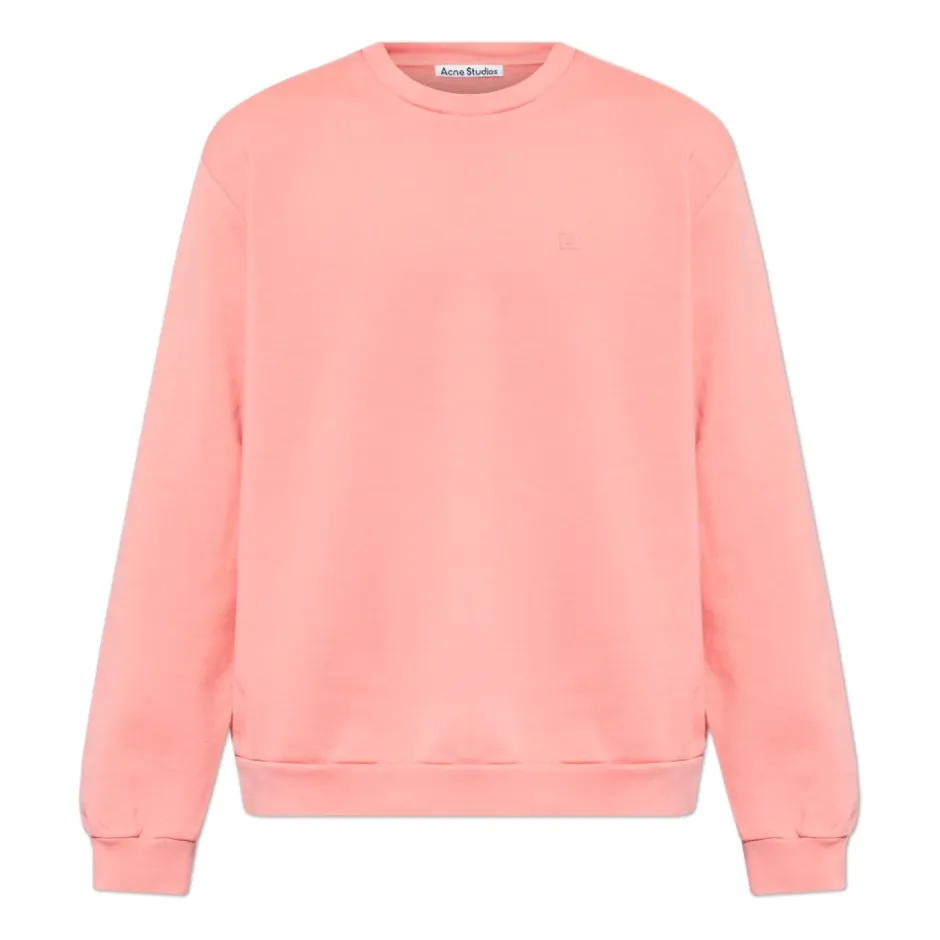 Outlet Fleece Face Logo Sweatshirt Trøjer|Sweatshirts