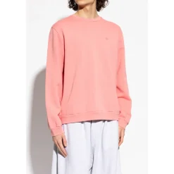 Outlet Fleece Face Logo Sweatshirt Trøjer|Sweatshirts