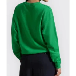 Fleece Sweatshirt med Rund Hals Dame Sweatshirts