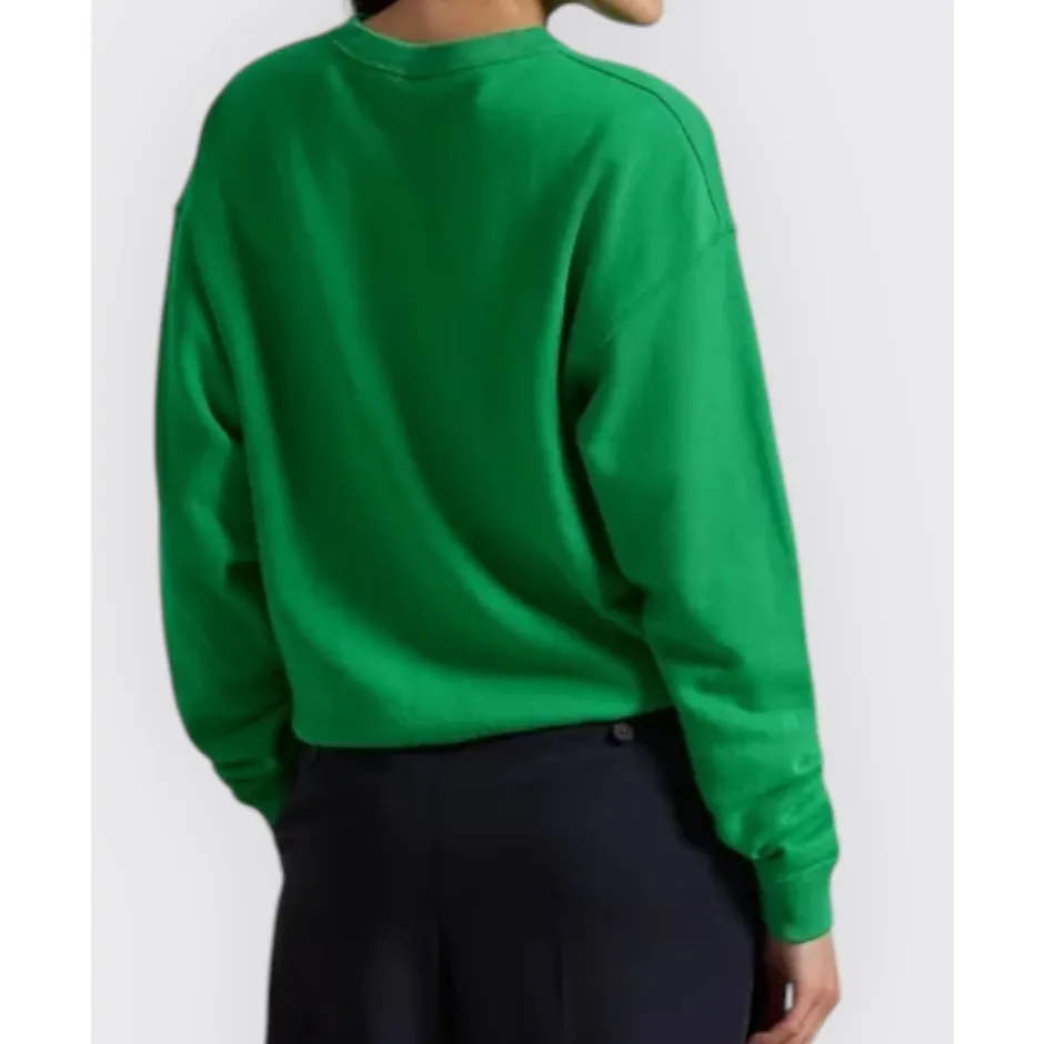 Fleece Sweatshirt med Rund Hals Dame Sweatshirts