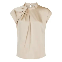 Online Fleur Drapy Satin Bluse Dame Bluser & Skjorter