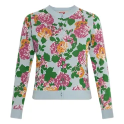 Online Floral Embellished Cardigan Dame Striktrøjer & Sweatere