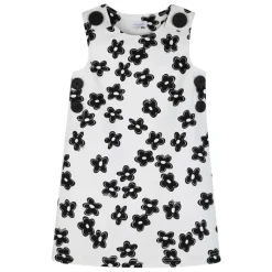 Online Floral Print Button Dress Børn Kjoler & Nederdele