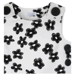 Online Floral Print Button Dress Børn Kjoler & Nederdele