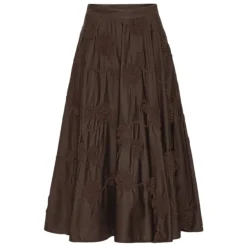 Discount Flower Maxi Skirt Dame Nederdele