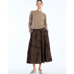Discount Flower Maxi Skirt Dame Nederdele
