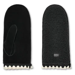 Best Fluff Scalloped Mitten Dame Handsker