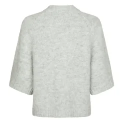 Outlet Fluffy Knit Cardigan Dame Striktrøjer & Sweatere