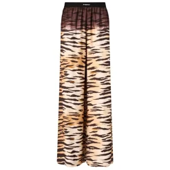 Fluid Bukser med Tigerprint Dame Bukser