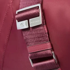 Clearance Foldable duffel bag for women in fabric and leather pocket for Smart Tracker Dame Rejsetasker
