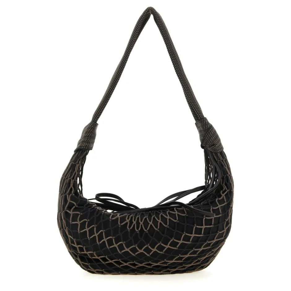 Online Fortune Croissant Filt Taske Dame Skuldertasker
