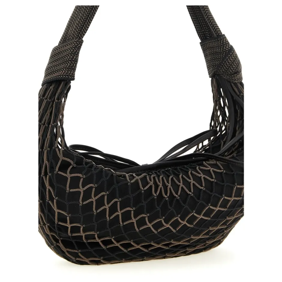 Online Fortune Croissant Filt Taske Dame Skuldertasker