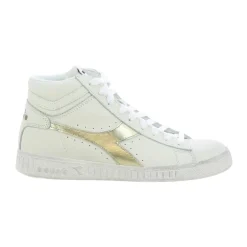 New Game L High Waxed Dame Sneakers