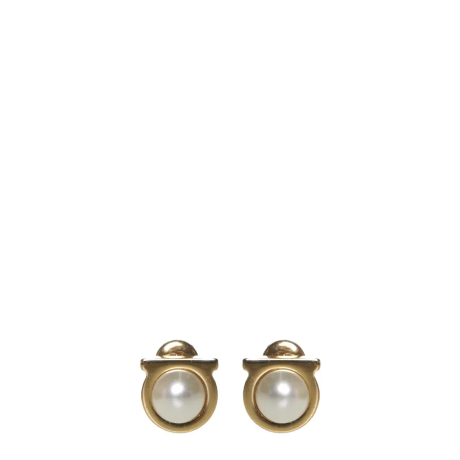 New Gancini Pearl Earrings Dame Smykker