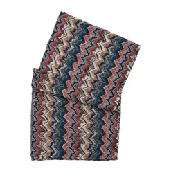 New Geometrisk Print Lurex Tørklæde Dame Tørklæder