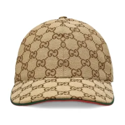 Best GG Canvas Baseball Cap Dame Huer & Kasketter