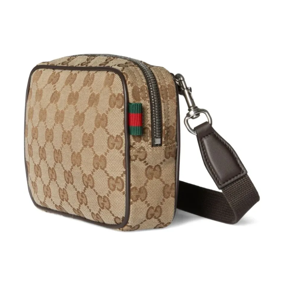 Online GG Canvas Mini Bag Tasker