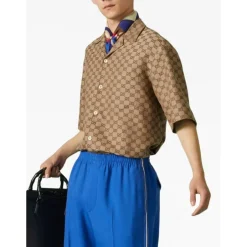 Discount GG Linen Shirt Skjorter
