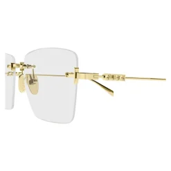 Clearance GG1938O 001 Eyeglasses Dame Briller