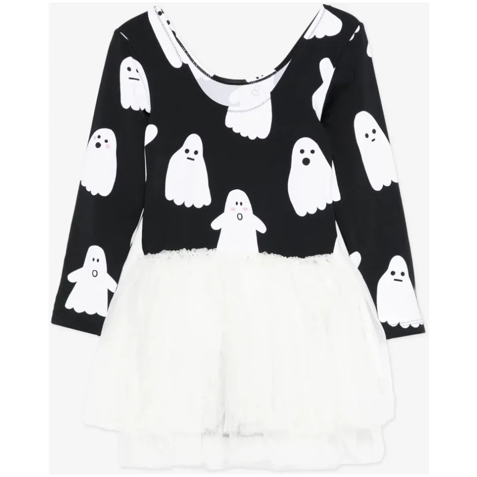 Ghost Print Tutu Kjole Børn Kjoler & Nederdele