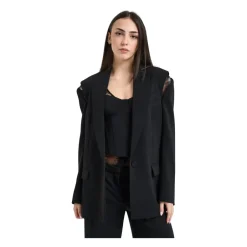 Hot Giacca monopetto con pizzo Dame Jakker