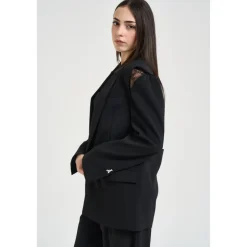 Hot Giacca monopetto con pizzo Dame Jakker