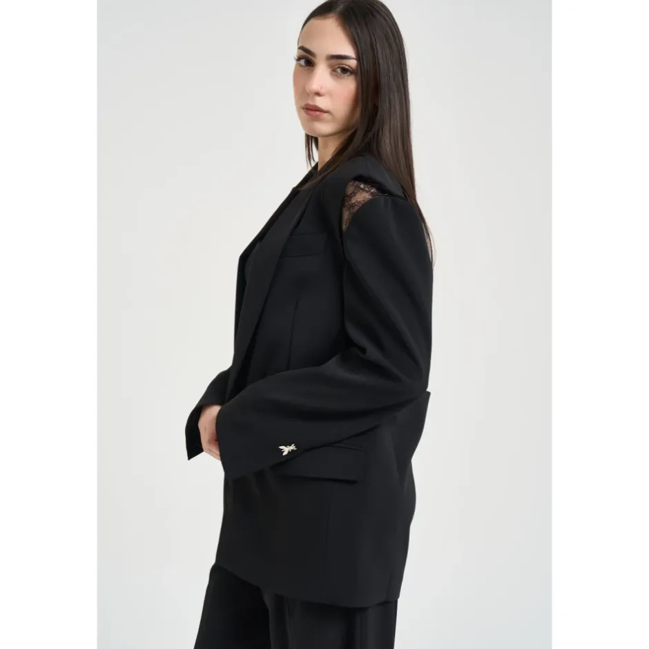 Hot Giacca monopetto con pizzo Dame Jakker