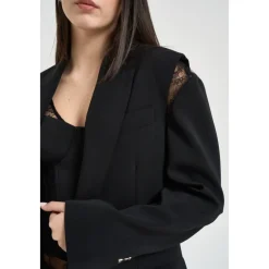 Hot Giacca monopetto con pizzo Dame Jakker