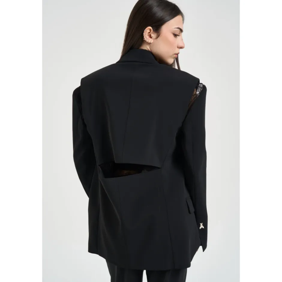 Hot Giacca monopetto con pizzo Dame Jakker