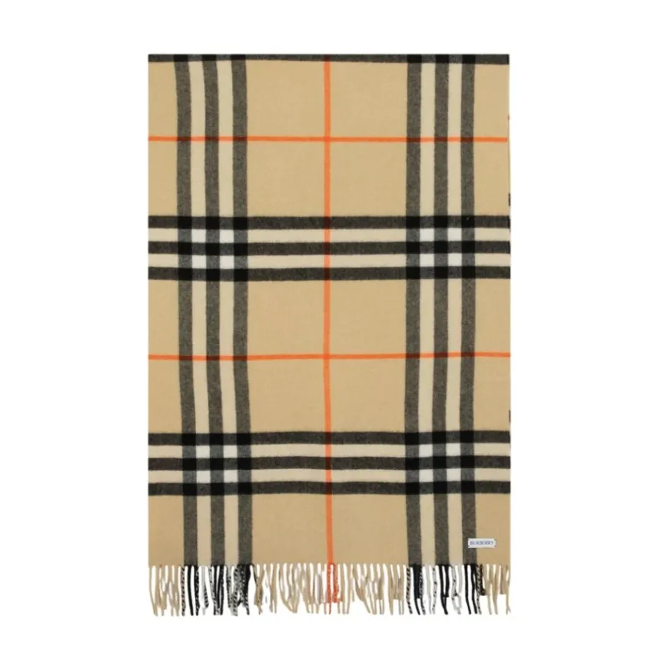 Discount Giant Check Scarf Dame Halstørklæder Og Tørklæder|Tørklæder