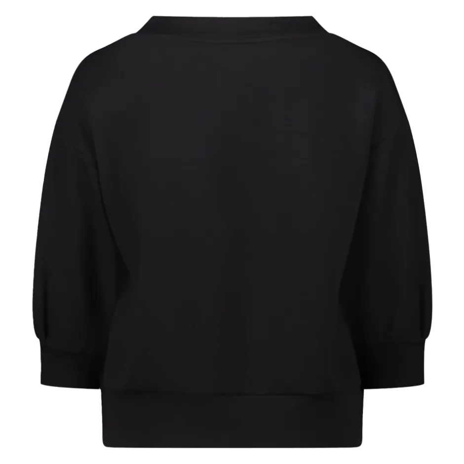 Clearance Glitrende Sweatshirt med Ståkrave Dame Sweatshirts